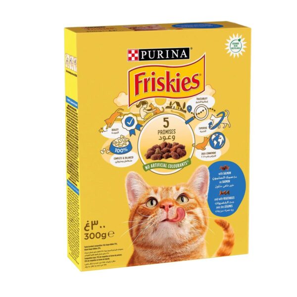 Purina Friskies with Salmon and with Vegetables