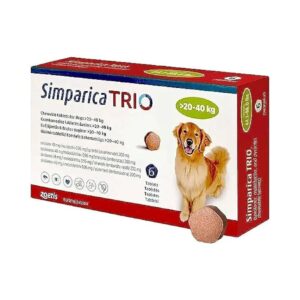 Simparica Trio Dogs 20 - 40KG - 1 Tablet