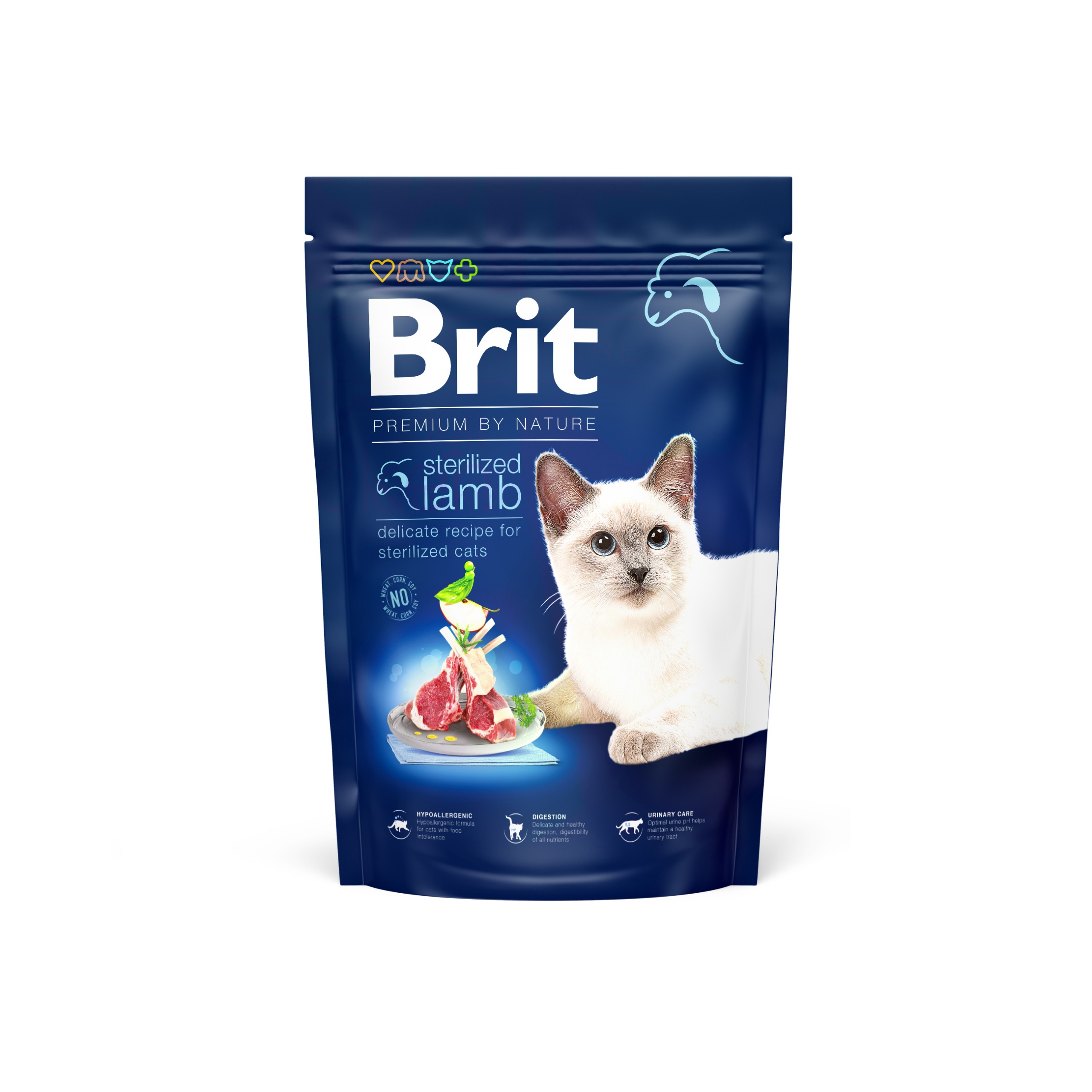 Brit Premium by Nature Cat - Sterilized Lamb