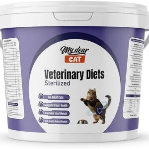 My Dear Cat Sterilized Dry Food - Balanced Nutrition for Weight Control and Urinary Tract Health