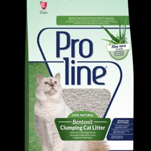 Proline Bentonite Clumping Cat Litter -Aloe Vera -5L