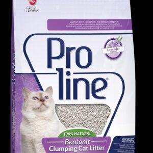 Proline Bentonite Clumping Cat Litter -Lavender -5 L