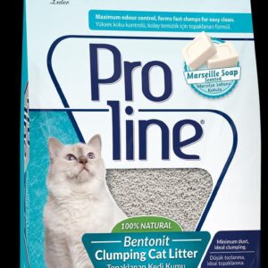 Proline Bentonite Clumping Cat Litter -Marseille Soap -10 L