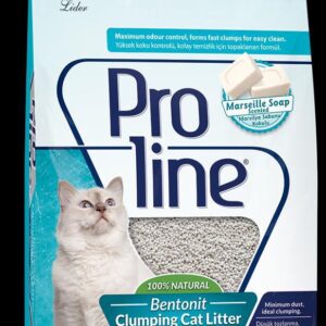 Proline Bentonite Clumping Cat Litter -Marseille Soap -5L