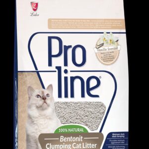 Proline Bentonite Clumping Cat Litter -Vanilla -10 L