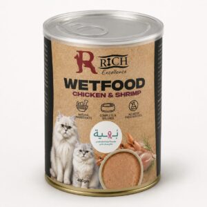 Rich Excellence Wet Cat Food with Chicken & Shrimp